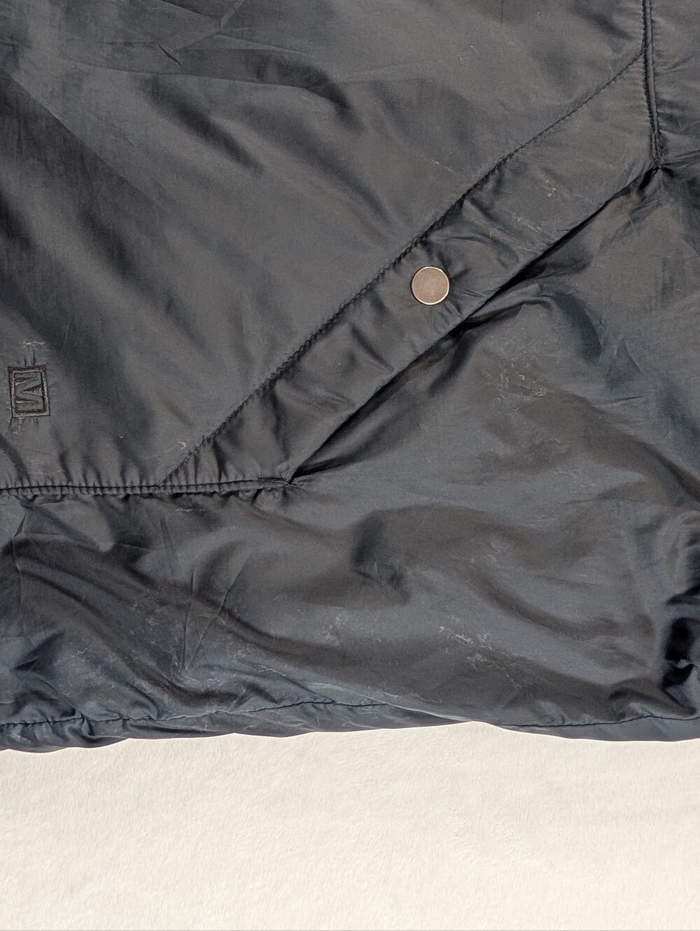 Merrell Insulated Full Zip Vest Men's Medium Black |  Gorpcore Outdoor‎ Puffer - Picture 4 of 8